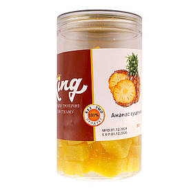 Мармелад зі смаком Ананас, King, баночка 500г