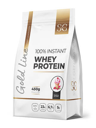 Sport Generation 100% Instant Whey Protein 450g Raspberry ice cream, фото 1