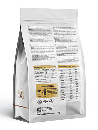 Sport Generation 100% Instant Whey Protein 450g Stawberry, фото 2