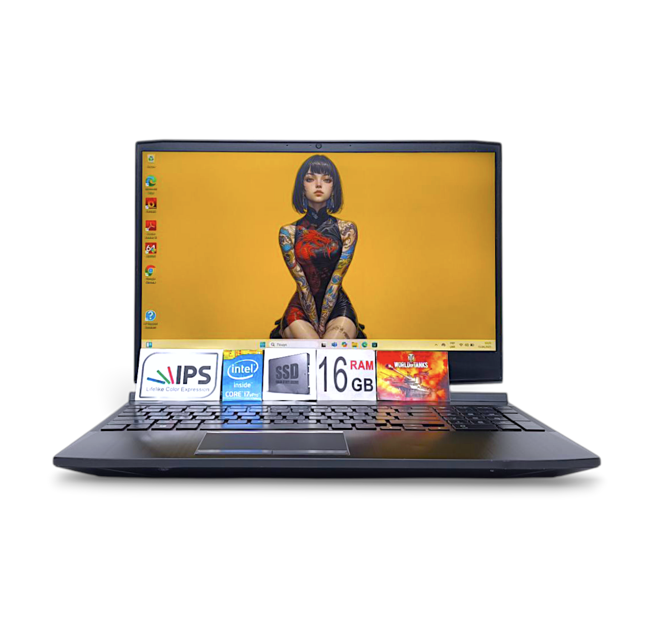 Ноутбук HP OMEN 15.6 " FHD IPS 144Hz i7-9750H 16GB RAM SSD 512GB Nvidia RTX 2060 6GB