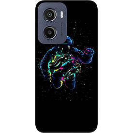 Чохол силіконовий Case для Motorola Moto E15 з картинкою В космосі