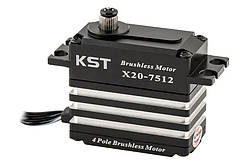 Сервопривод 70 г KST X20-7512 82 кг/0.11сек/8.4В цифровий IP65 amc