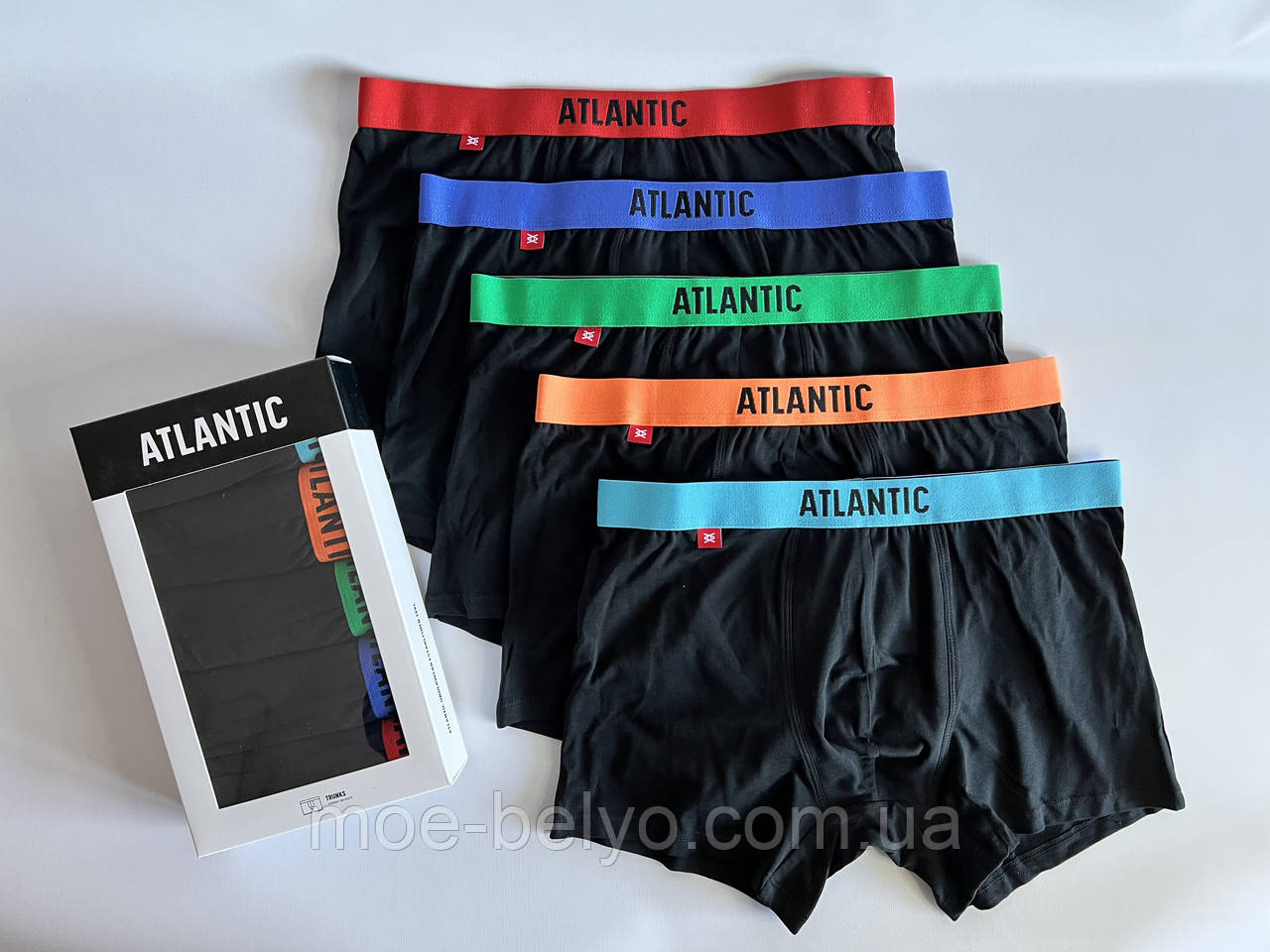 Труси чоловічі атлантік atlantic 5SMH-004 набір 5 шт