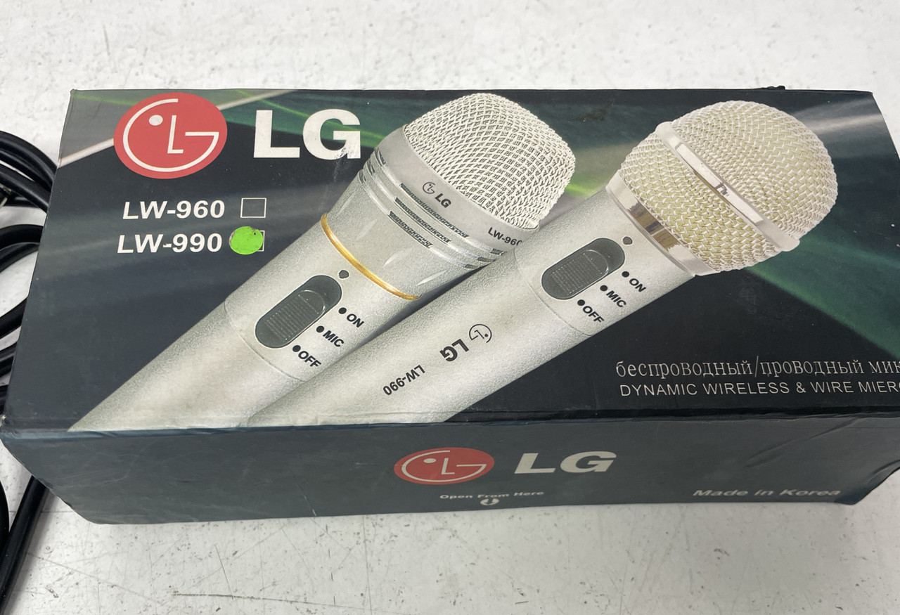 Мікрофон вокальний бездротовий LG LW 990