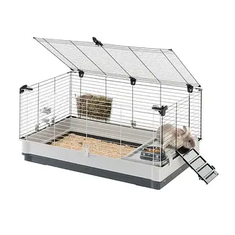 Клітка для кроликів та морських свинок з аксесуарами Ferplast Cage krolik L 120*60*50h, фото 1