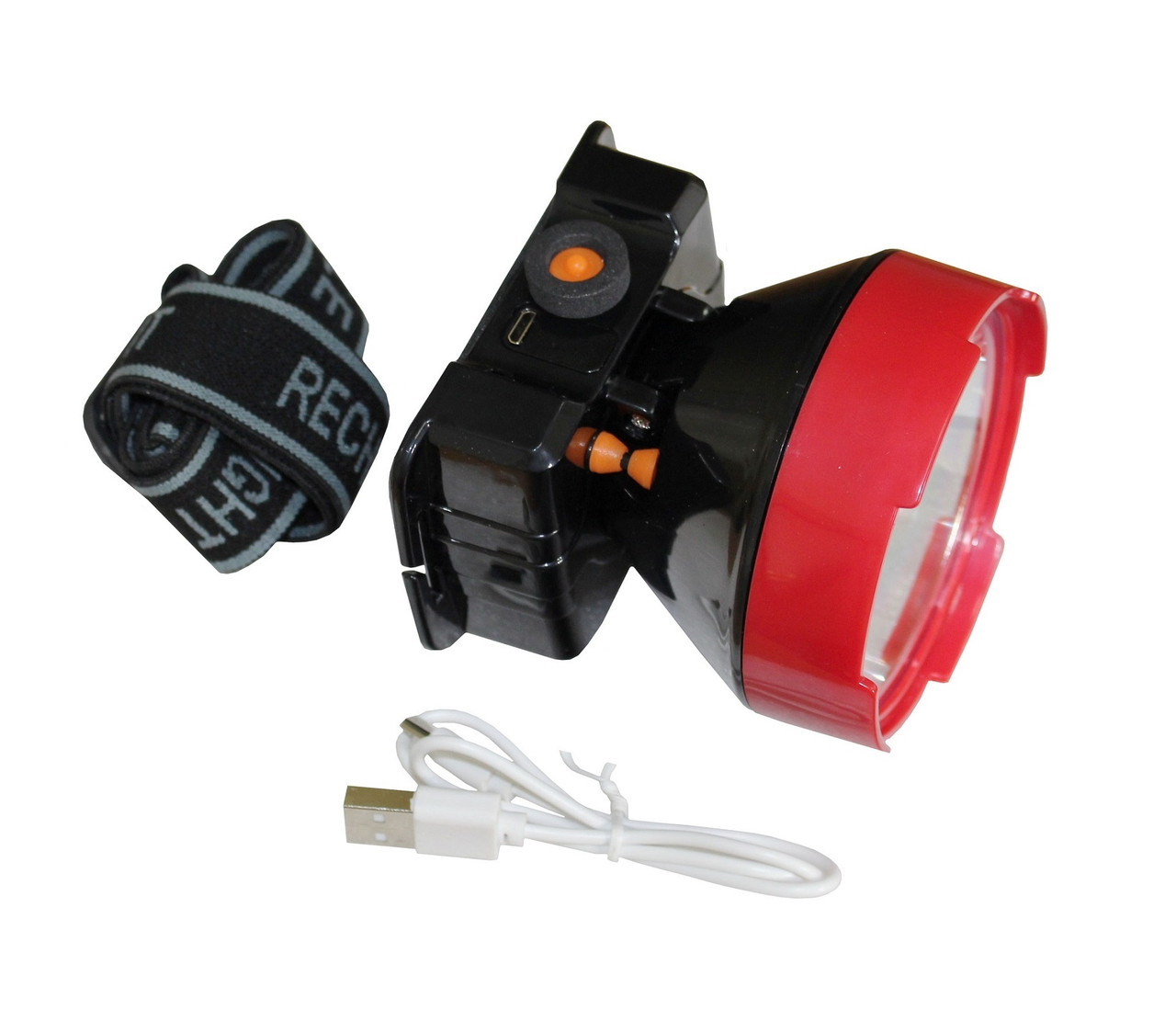 Налобний ліхтарик LED HL6 5W 6500K 3/10H 100/300L 3,7V 2A IP53 TechnoSystems