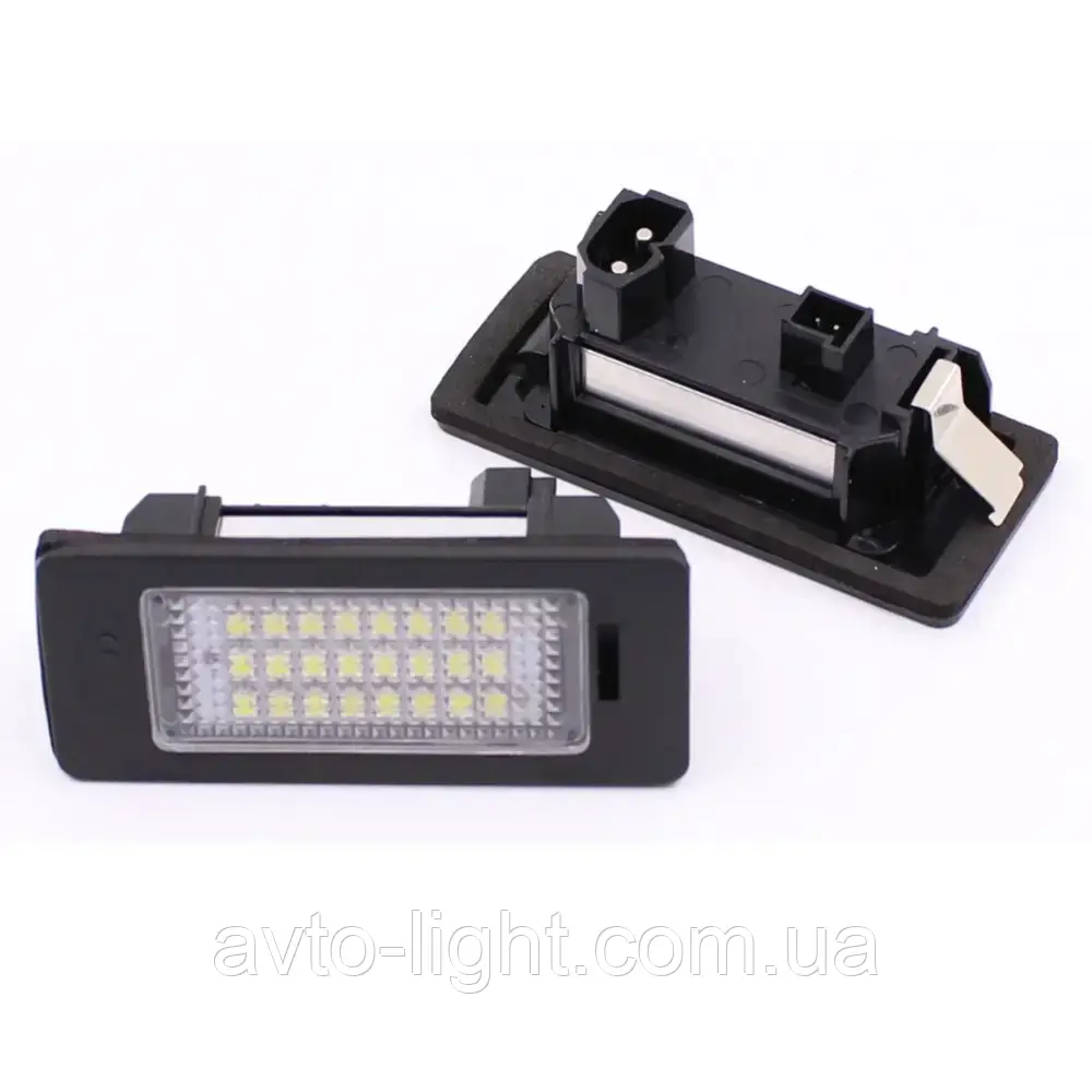 Плафон підсвітки BMW e39 e46 e53 e60 e70 e90 f10 f30 (Led) комплект (2шт)