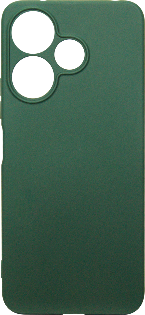 Силікон Xiaomi Redmi 13/Poco M6/Note 13R Silicone Case Темно-зеленый