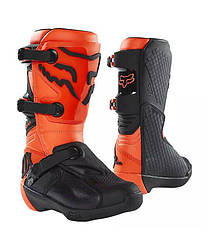 Мотоботи ботинки для мотокросу ендуро Fox Comp Youth Boot Fluo Orange 7(US) / 39-40(EU)