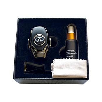 Ароматизатор в авто, автопарфюм Infiniti, нікель