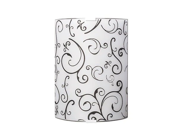 Настінний світильник бра Е27 Vesta 22502 25х19 см чорно-білий, фото 1