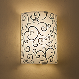 Настінний світильник бра Е27 Vesta 22502 25х19 см чорно-білий, фото 2