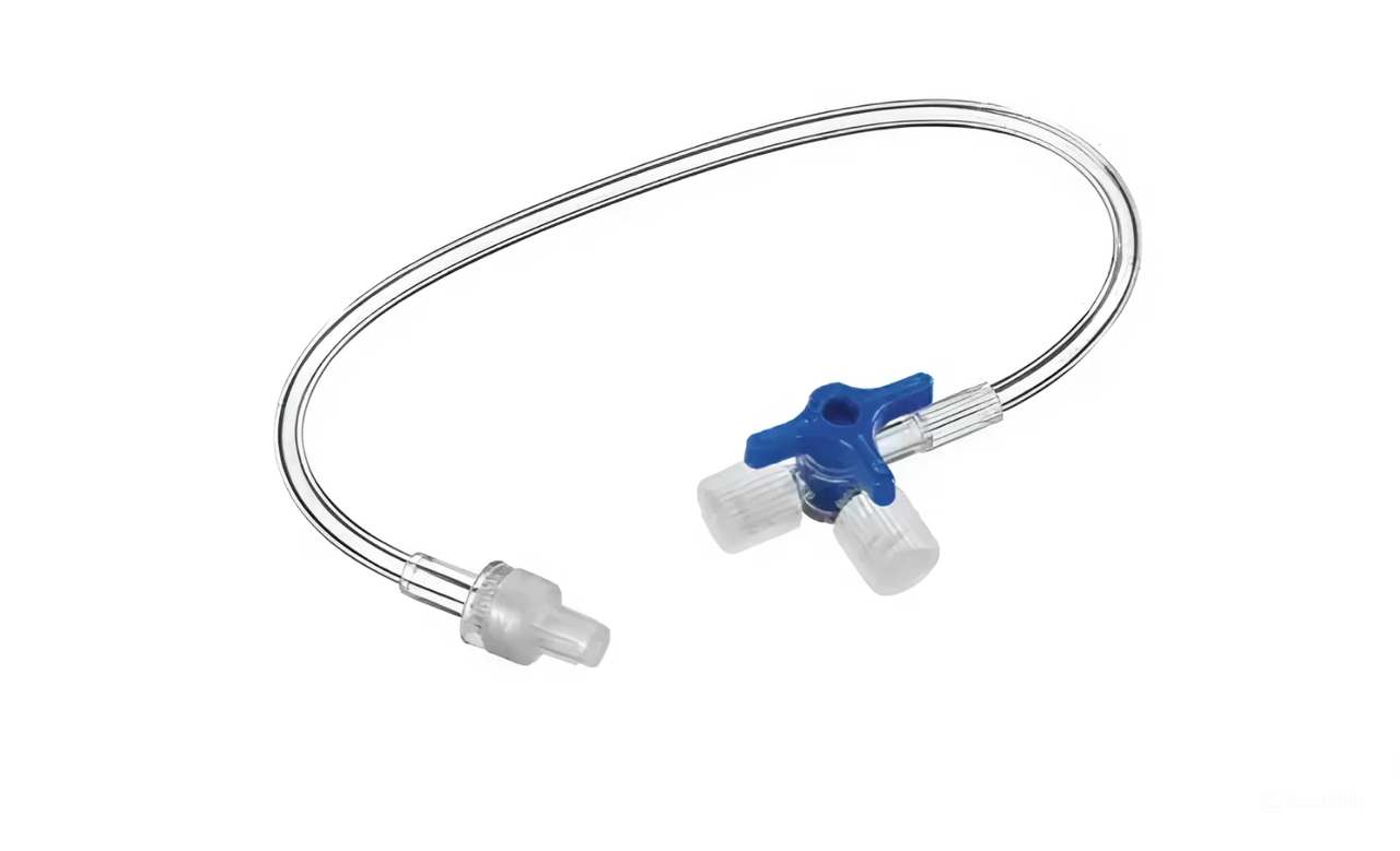 Кран 3-ходовий B braun Discofix C зі з’єднувальною трубкою 10 см