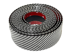 Плівка захисна кузова, бампера, порогів (карбонове волокно на гумовій основі) 100х5см (скотч)