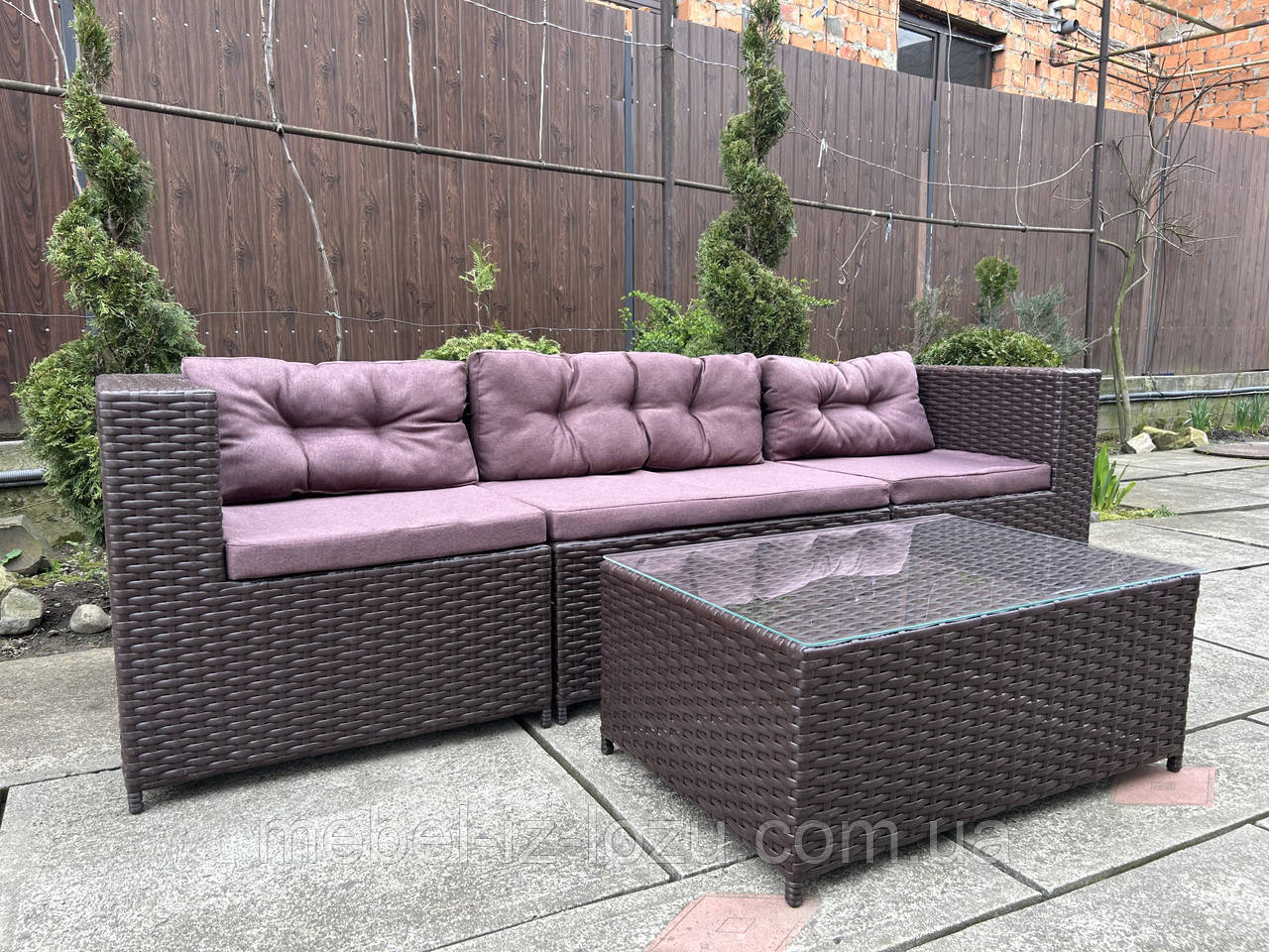 Набір з Ротанга Класік, фото 1