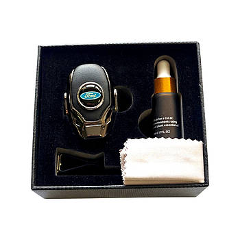 Ароматизатор в авто, автопарфюм Ford, нікель