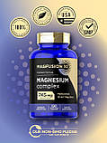 Магній комплекс MagFusion 10 Magnesium Complex 745 мг 10-in-1, 120 вегетаріанських капсул, фото 7