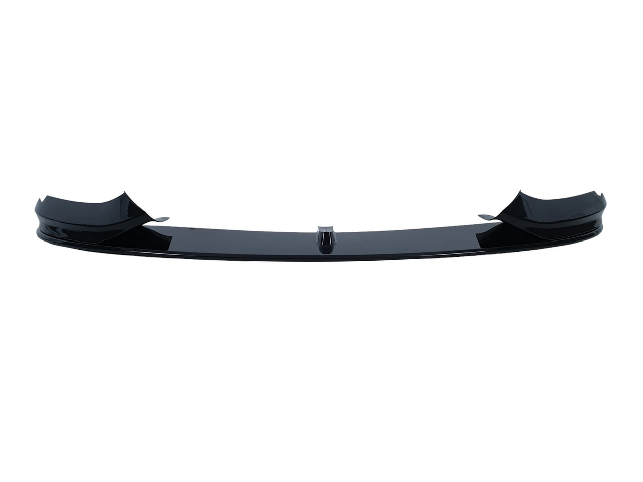 Губа (переднього бампера) Чорний глянець (M-Performance) V2 на BMW 4 Series F32 / F33 2013-2020 року, фото 1