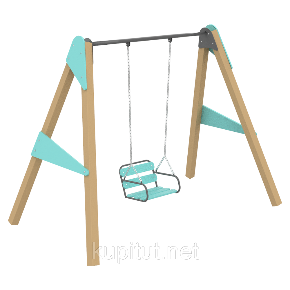 Гойдалка Geom Single KIDIGO, фото 1