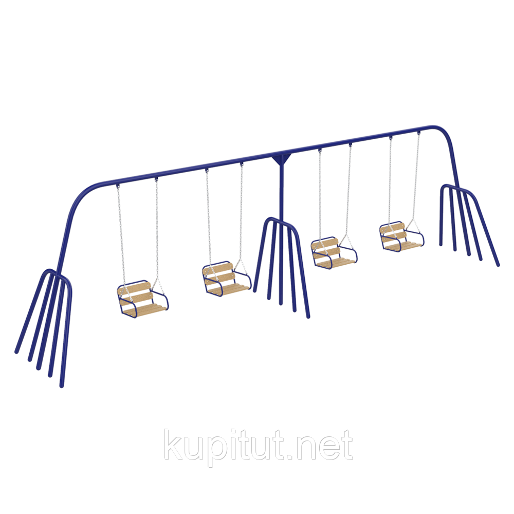 Гойдалка Восьминіг (4-х містна) KIDIGO, фото 1