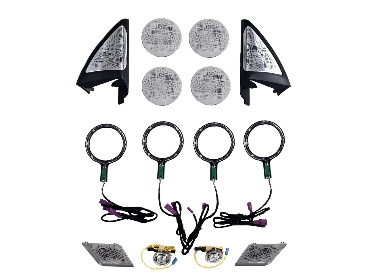 Сітки на динаміки (Bowers & Wilkins) на BMW X4 G02 2018-2022 року, фото 1