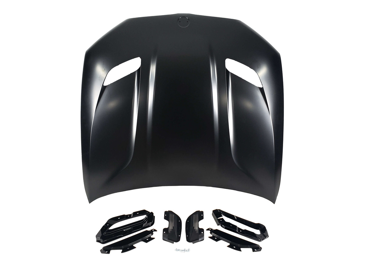 Капот (стиль M5 F90 CS) Алюміній + герметик на BMW 5 Series G30/G31 2017-2020 року, фото 1