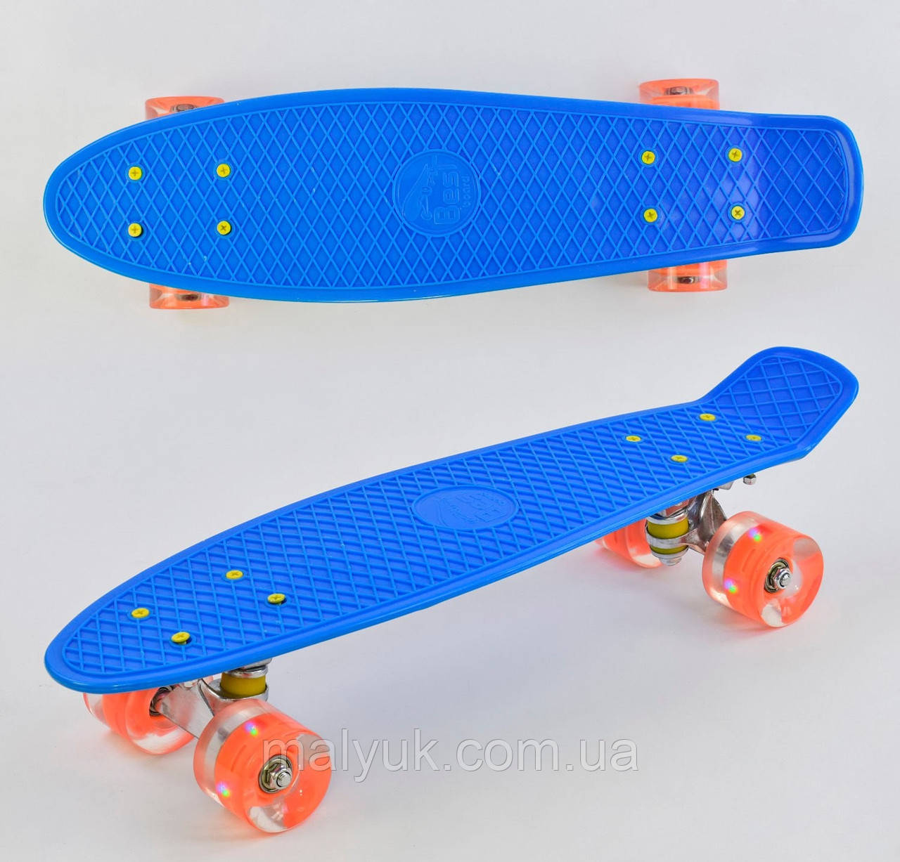 Скейт Пенні борд Best Board, СИНІЙ