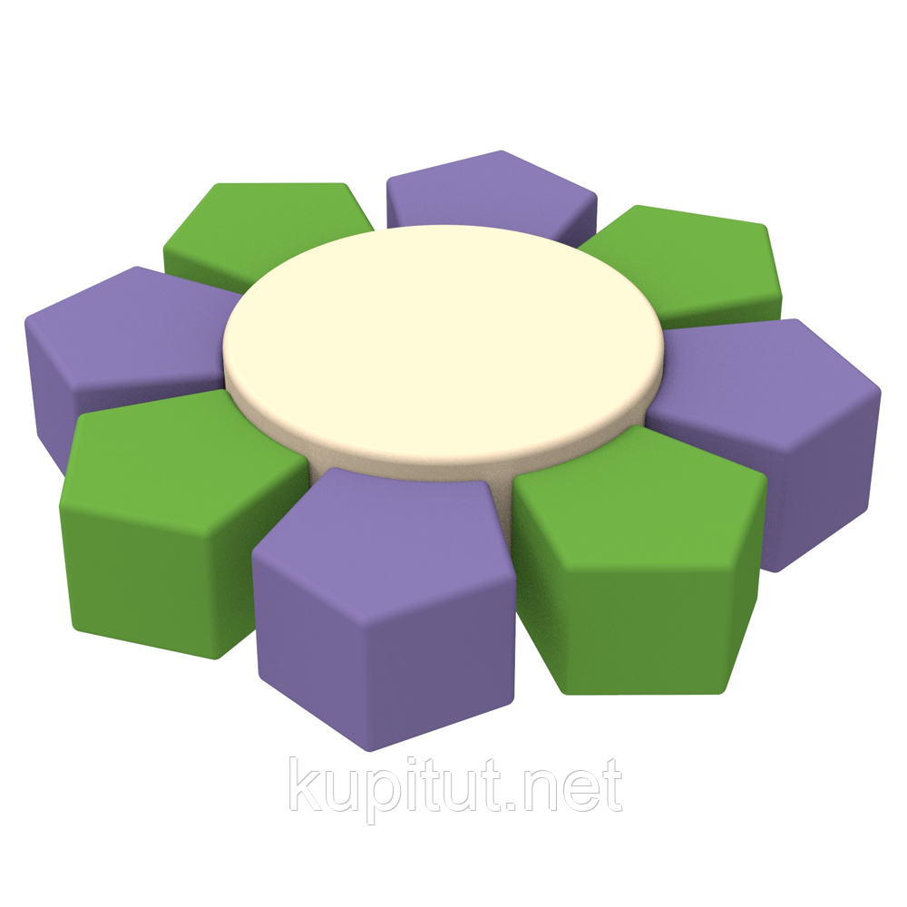 Комплект дитячих пуфів Камелія KIDIGO, фото 1