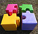 Комплект дитячих пуфів Мозаїка KIDIGO, фото 2
