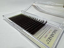 Вії Темно-коричневі NAGARAKU Mix