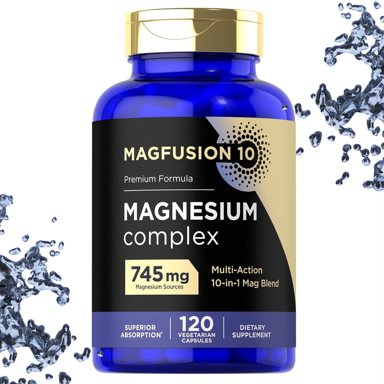 Магній комплекс MagFusion 10 Magnesium Complex 745 мг 10-in-1, 120 вегетаріанських капсул