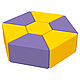 Комплект дитячих пуфів Семицвітик KIDIGO, фото 2