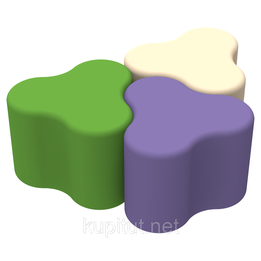 Комплект дитячих пуфів Тріпс KIDIGO, фото 1