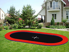 Грунтовий батут Oval 4,4х2,4 KIDIGO