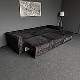 Великий розкладний диван в тканині, фото 6