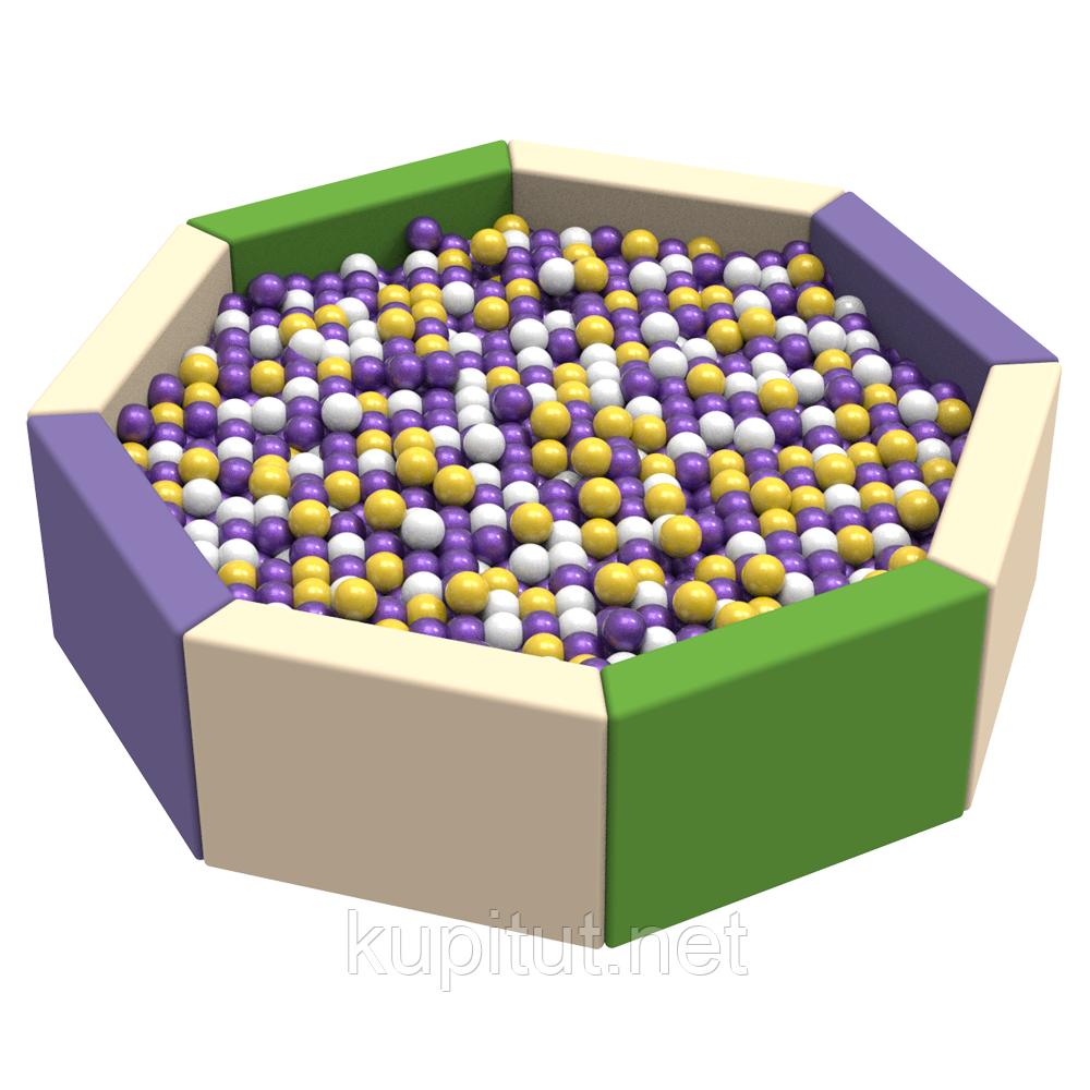 Сухий басейн Восьмикутник KIDIGO, фото 1