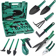 Набір садових інструментів у валізі Mar-Pol 10 предметів (M83053)