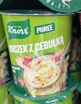 Картопляне пюре з беконом швидкого приготування Knorr
