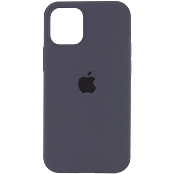Чохол Silicone Case Full Size для iPhone 15 Plus Dark Grey