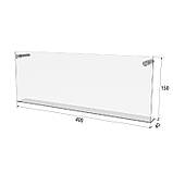 Полиця EKOSTAR настінна 400х150х40, фото 3