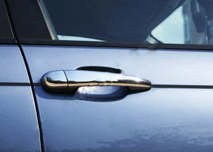 Накладки на ручки (4 шт. нерж.) 2003-2005 Carmos - Турецька сталь для BMW 3 серія E-46 рр