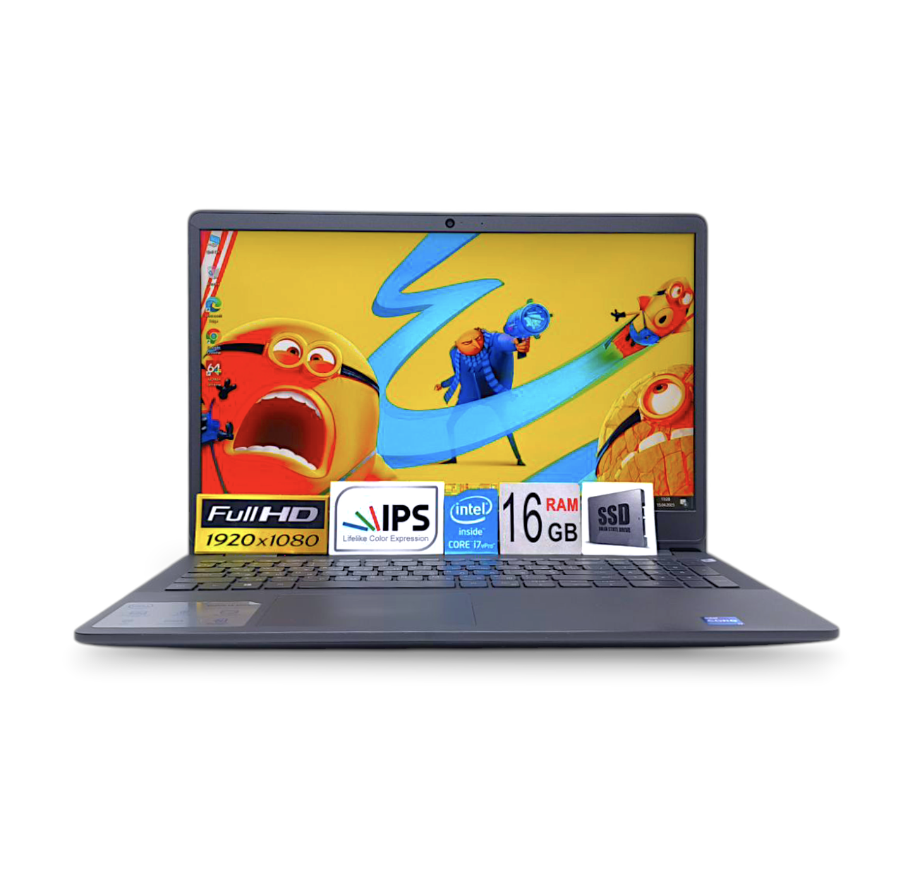 Ноутбук Dell Vostro 3500 15.6 FHD IPS Core i7-1165G7 Ram 16GB SSD 512GB Intel Iris Xe Graphics