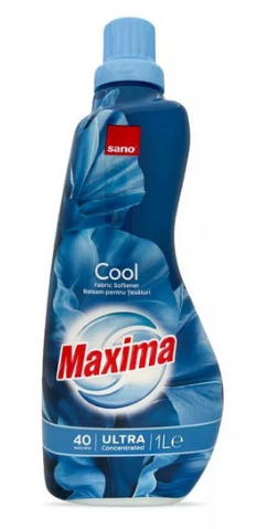 Суперконцентрований ополіскувач для білизни Sano Maxima Cool 1л