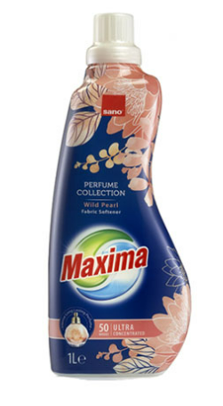 Суперконцентрований ополіскувач для білизни Sano Maxima Wild Pearls 1л