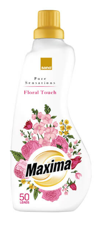 Суперконцентрований ополіскувач для білизни Sano Maxima Floral Touch 1л