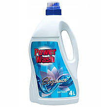 Концентрований ополіскувач для білизни Power Wash Elegance 4 л