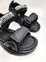 Босоніжки для хлопчика Clibee 359-2 black чорні р.31,34,36, фото 3