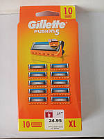 Касеты Gillette Fusion 5 10 шт. ( жиллетт Фюжин  Оригінал)