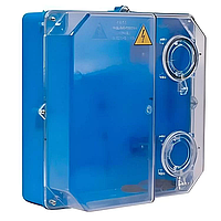 Щит 3ф 350*350*150 мм герметичний (Чорновці), бокс для 3ф лічильника накладний, навісний, зовнішній пластиковий