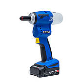 Заклепник акумуляторний Gesipa BIRDIE (Ø 2.4-5.0 + 6.0) + пластиковий кейс + 1 батарея + 1 ЗУ